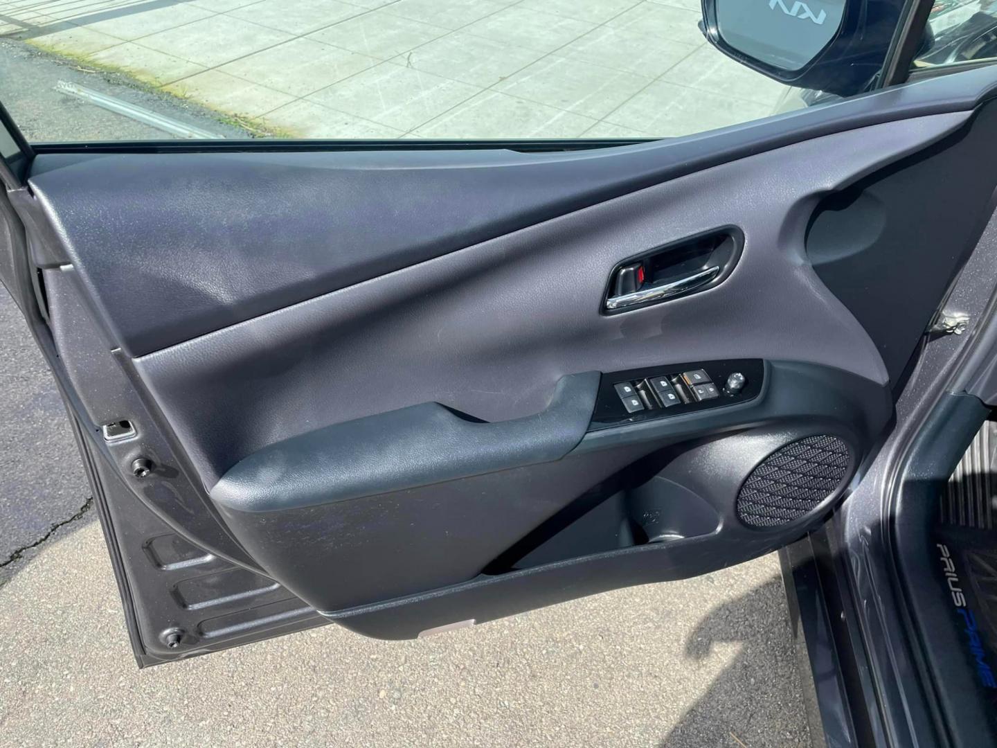 2018 GRAY /BLACK Toyota Prius Prime (JTDKARFP1J3) , located at 744 E Miner Ave, Stockton, CA, 95202, (209) 944-5770, 37.956863, -121.282082 - Photo#4